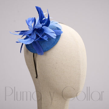 Cappello Accessorio Pluma y Collar 1593